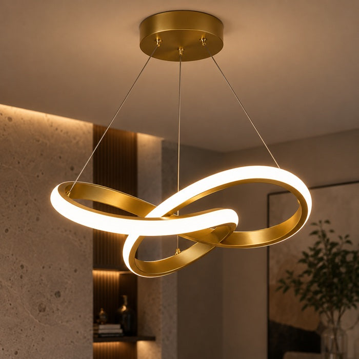 Lustre Suspenso Moderno e Luxuoso Arte Decor
