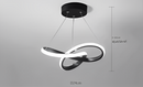 Lustre Suspenso Moderno e Luxuoso Art & Decor
