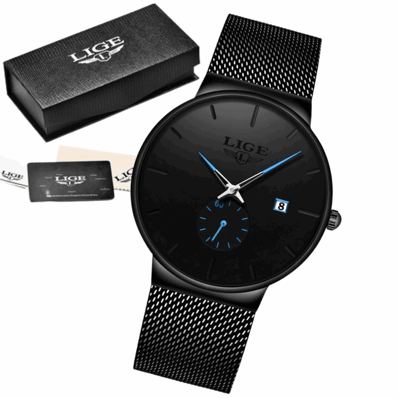 Relógio Masculino Luxor Black - Mixplace
