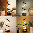Abajur LED Estiloso Spiralle Luxo