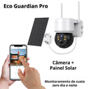Câmera de Segurança Com Painel Solar 100% Autossuficiente e À Prova D'água Solar Eco Guardian Pro