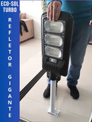 Refletor Gigante Com Painel Solar Integrado Eco-Sol Turbo
