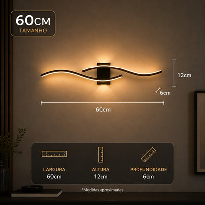 Luminária Arandela Decorativa LED Belíssima