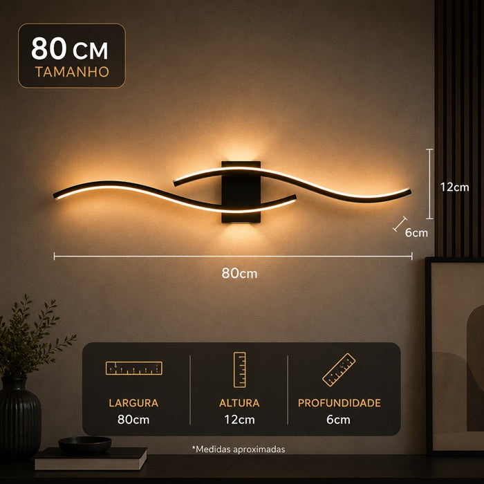 Luminária Arandela Decorativa LED Belíssima