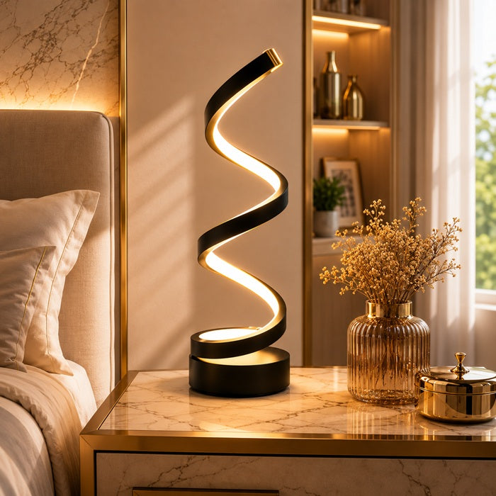 Luminária Decorativa Espiralle Luxo