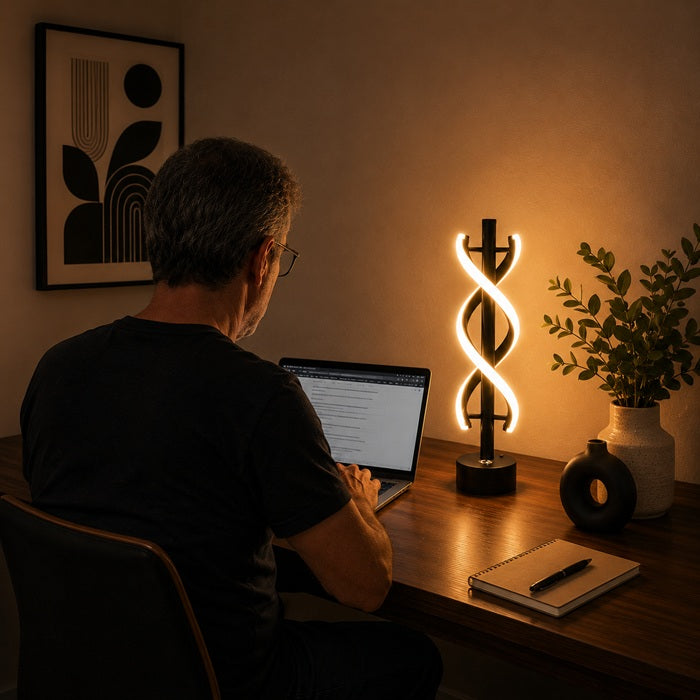 Luminária Decorativa LED Double Espiralle