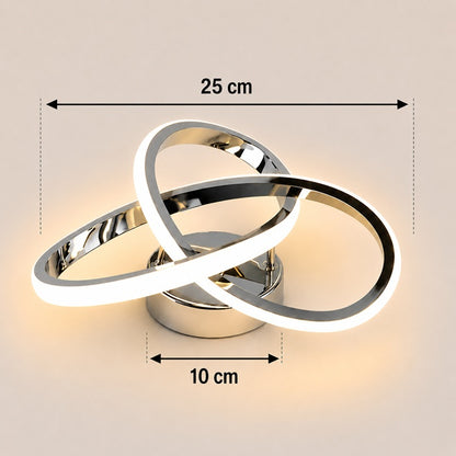 Lustre LED Moderno Platinum Luxo