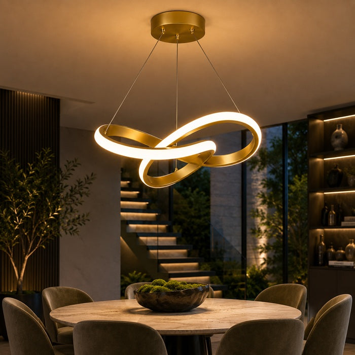 Lustre Suspenso Moderno e Luxuoso Arte Decor