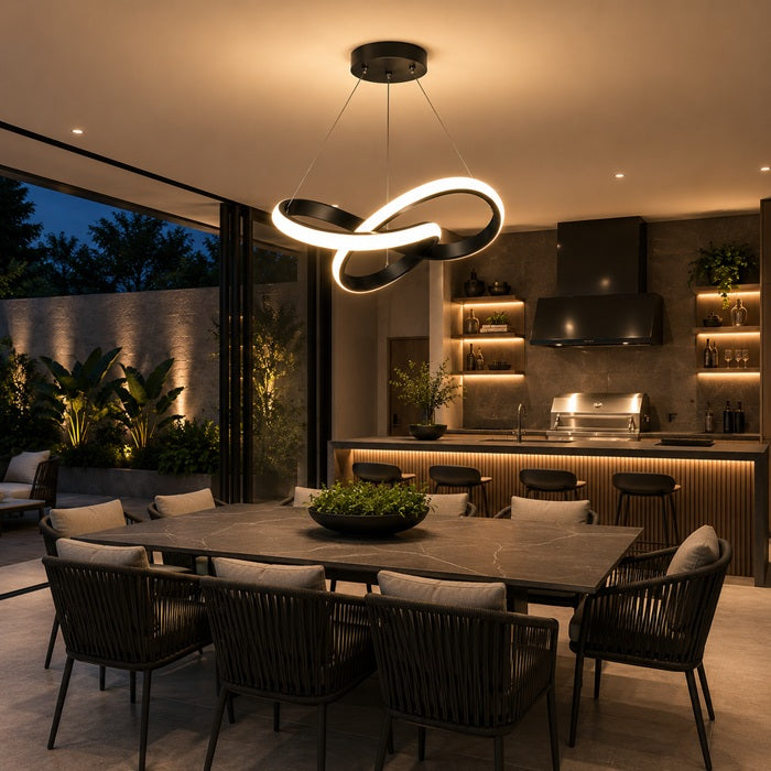 Lustre Suspenso Moderno e Luxuoso Arte Decor