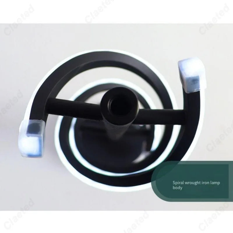 Luz Decorativa de Mesa Double Espiralle